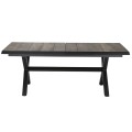 Siena Garden Sincro – stół rozkładany 200/260 × 100 cm, aluminium / ceramika, antracyt / szary