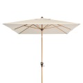 Doppler Expert – parasol ogrodowy 300 × 200 cm z korbą, kolor naturalny
