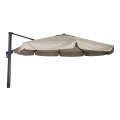 Parasol ogrodowy Lesli Living Virgo z podstawą ecru  Ø 3,5 m