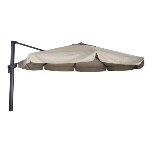 Parasol ogrodowy Lesli Living Virgo z podstawą ecru  Ø 3,5 m