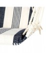 Fotel wiszący Bluebay Rem Meven – krzesło brazylijskie 55×48×(50–110) cm,  styl boho