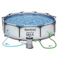 Basen ogrodowy stelażowy 305 x 76 cm 9w1 Bestway 56408