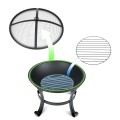 Palenisko ogrodowe 60 cm Berdsen BD-880 – stalowa misa ogniskowa do ogrodu i na taras