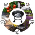 Palenisko ogrodowe 60 cm Berdsen BD-880 – stalowa misa ogniskowa do ogrodu i na taras