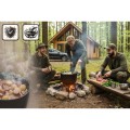 Kociołek żeliwny 11 l Berdsen BD-482 – garnek myśliwski do pieczonek na ognisko i grill