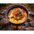 Kociołek żeliwny 11 l Berdsen BD-482 – garnek myśliwski do pieczonek na ognisko i grill