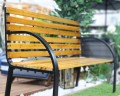 Ławka ogrodowa parkowa 122 cm klasyczna ławka do ogrodu i na taras