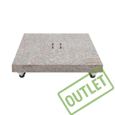 OUTLIV. Rollbar Mobilna podstawa granitowa parasola ogrodowego 140kg. OUTLET
