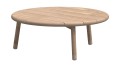4Seasons Ceylon Stolik Kawowy Teak Natural Ø75cm – drewniany stolik ogrodowy z drewna tekowego