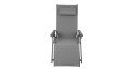 CLEMENTO Relaxsessel Sonnenliege Sunbrella/Aluminium – luksusowa leżanka ogrodowa z regulowanym oparciem