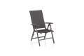 KETTLER Basic Plus Padded Multipositionssessel fotel ogrodowy regulowany aluminium i tekstylina