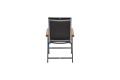 KETTLER Basic Plus Padded Multipositionssessel fotel ogrodowy regulowany aluminium i tekstylina