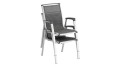 KETTLER Forma II Stapelsessel fotel ogrodowy sztaplowany aluminium i tkanina outdoorowa