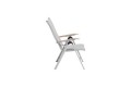 Kettler Basic Plus Relaxsessel Aluminium/Outdoorgewebe – regulowany fotel ogrodowy aluminiowy szary