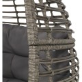 Fotel ogrodowy Lesli Living Chill Gris – fotel relaksacyjny z technorattanu
