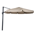Parasol ogrodowy Lesli Living Virgo z podstawą ecru  Ø 3,5 m