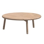 4Seasons Ceylon Stolik Kawowy Teak Natural Ø75cm – drewniany stolik ogrodowy z drewna tekowego