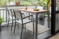 Krzesło sztaplowane LifeStyle Garden Ragusa srebrne